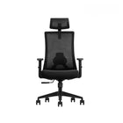 Kopplen Office Chair with Headrest & Armrests - Black-Tailored support for enhanced work sessions.