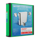 Staples Better Binder - 2" - Green-Longer lasting, easier to use