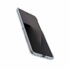 OtterBox Thin Flex Case with Magnets - Galaxy Z Flip 8 - Clear with Blue Tint-DROP+ | drop tested to meet military standard (MIL-STD-810G 516.6)