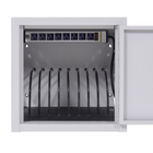 Luxor 8-Device Wall or Desktop Tablet Charging Cabinet-Accommodates devices up to 13″