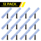 Gritt Commercial 14" Heavy-Duty Swivel Window Washer - 12 Pack-Handle swivels 180° to reach tight corners, edges and sills
