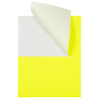 JAM Paper Shipping Labels, Half Sheet, 5.5 x 8.5, Neon Yellow, 50 Pack-Neon Yellow