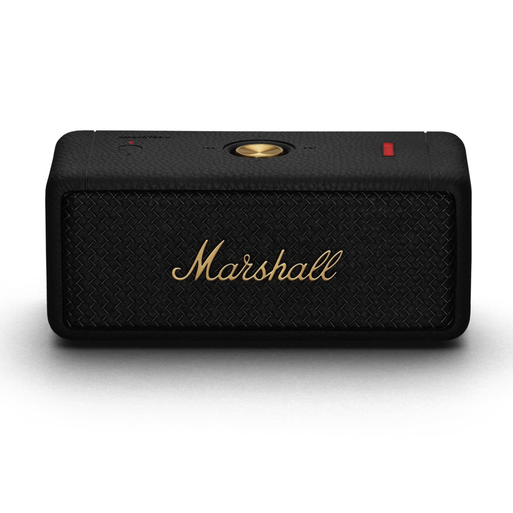Marshall Emberton II Portable Bluetooth Speaker - Black & Brass