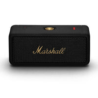 Marshall Emberton II Portable Bluetooth Speaker - Black & Brass-Portable Bluetooth Speaker