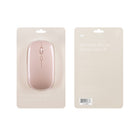 Basic Tech Wireless 2.4GHZ Mouse - Pink-Sleek matte finish