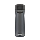 Contigo Jackson Tritan Water Bottle - 24 oz - Licorice-Integrated carry handle makes it more comfortable to take the bottle on the go