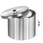 Gritt Commercial Wall Mount Wipes Dispenser - Stainless Steel-Sleek design allows it to blend in with surroundings
