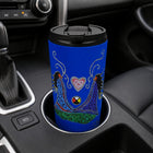 Oscardo Leah Dorion Breath of Life Indigenous Art Travel Mug-Double-Wall Stainless Steel - Durable 330 ml (11.2 oz) travel mug with insulated construction that keeps beverages hot for up to 5 hours and cold for up to 12 hours