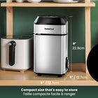 Instaseal Compact Upright Bag Food Vacuum Sealer-Automatic sensor smart sensor technology automatically removes air from bags and stops when sealing is complete, simplifying the vacuum sealing process, making sure all air is out, and preventing oversealing and damage to delicate foods