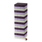 Gry Mattr Wooden Blocks Tumbling Tower Game-Includes a colour die for added challenge