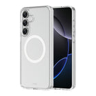 AXS ULTRA CLEAR Magsafe Compatible Phone Case for Samsung Galaxy S25 FE-Anti-UV material offers a crystal clear design 