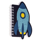 Pep Rally Mini Die Cut Notebook - 3.15" W x 4.72" H - Cosmic Journey - Bilingual-Fun shapes liven up your message