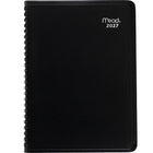 Mead 2027 Contemporary Monthly Planner - 6-7/8" H x 8-3/4" W - Bilingual-12 months tabbed: January 2027 - December 2027