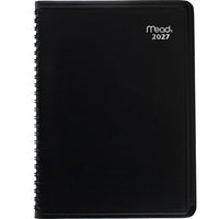 Mead 2027 Contemporary Monthly Planner - 6-7/8" H x 8-3/4" W - Bilingual-12 months tabbed: January 2027 - December 2027