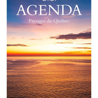 Horizon Éditions 2027 Quebec Landscapes Monthly and Daily Planner - 5-7/8" x 9-1/16"-One day per page, divided into 3 sections (morning, afternoon and evening) and a space for notes