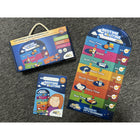 Easy Daysies My Bedtime Routine 16-Piece Customizable Puzzle Box-Make your child's morning routine or bedtime routine fun by building a two step routine and have them click on the DONE piece to celebrate