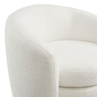 Modway Affinity Upholstered Boucle Fabric Curved Back Armchair - Cloud-8