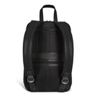 Champs Onyx Leather Classic Backpack - Black-Adjustable air-mesh shoulder straps