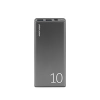 LOGiiX Piston Power 10000 mAh 20W Portable Power Bank - Graphite Grey-A luxuriously crafted aluminium 10,000 mAh power bank
