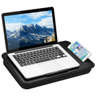 LapGear Sidekick Lap Desk - Black-Cushion filling conforms to your lap