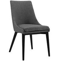 Modway Viscount Fabric Dining Chair - Grey-Modern Dining Side Chair