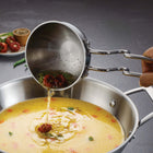 Tramontina Utsava 9.35 Ounce Tri-Ply Clad Stainless Steel Tadka Pan-Ergonomic 6 in. handle for balance and control