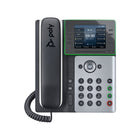 HP Poly Edge E300 Corded Wall Mountable IP Phone - Black-The new office standard