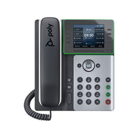 HP Poly Edge E300 Corded Wall Mountable IP Phone - Black-The new office standard