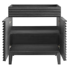 Modway Render 30" Bathroom Vanity Cabinet - Charcoal-8