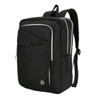 Swissdigital Katy Rose Backpack with SD Finder - Black/Platinum-SDD FINDER - Equipped with SDD Finder, which officially works with the Apple Find My network and Android system. If you ever lose sight of your belonging, you can easily and anytime locate it with the Apple Find My app and Swissdigital Design App. In addition an acoustic alarm with up to 110 dB can be activated remotely to find the belongings or to warn others. The SDD Finder allows continuous Bluetooth interaction between your mobile device an