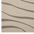 Modway Surge Swirl Abstract Indoor/Outdoor Area Rug - 5 ft W x 8 ft L - Light/Dark Beige-Stain Resistant / Easy To Clean