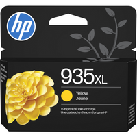 HP 935XL Yellow High Yield Original Ink Cartridge (C2P26AN)-High-yield ink, up to 825 pages