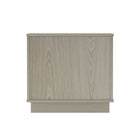 Manhattan Comfort Horizon 21.7" Modern Nightstand - Whitewashed Oak-Snap It Assembly! Includes High Quality Internal Click Grooves for a Simple Assembly, No Tools Required