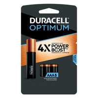 Duracell Optimum AAA Batteries - 8 Pack-Formulated with 4x Power Boost Ingredients: Duracell Optimum AAA batteries contain 4X of Duracell’s patented POWER BOOST Ingredients vs Coppertop AAA