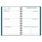 Mead 2027 Small Weekly/ Monthly Planner - 8-1/2" x 6" - Fragment - Bilingual-Page size: 8-1/2" H X 5-1/2" W