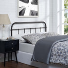 Modway Serena King Steel Headboard - Brown-Strong Tubular Design