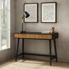 Work Zone Tosca 48'' Writing Desk - Espresso-Engineered wood construction with a stylish two-tone finish