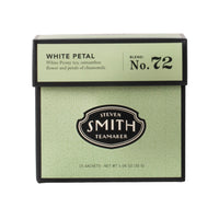 Steven Smith Teamaker White Petal White Tea - 6 x 15 count sachets-Tasting Notes: Peach, rose, hay