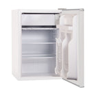 BLACK+DECKER 2.5 cu. ft. Freestanding Mini Fridge with Freezer - White-Convenient Features: Reversible door and adjustable leveling legs ensure flexible placement that is perfect as a bedroom fridge, small fridge for office, dorm refrigerator, or a compact mini fridge