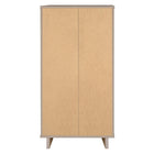 Manhattan Comfort Granville 23.62" Modern Tall Narrow Dresser - Light Grey-30 Day Limited Manufacturer's Warranty