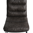 Homy Casa Upholstered Guest/Reception Chairs - Distressed Grey Suede Fabric - 2 Pack-2-Pack Convenience: Includes two matching chairs for coordinated seating arrangements