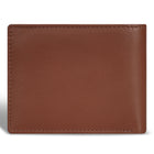 Champs Onyx Leather Zip Bi-Fold Wallet - Brown-RFID Lining