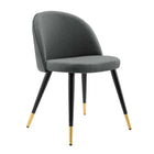 Modway Cordial Dining Chairs - Grey - 2 Pack-Assembly Required