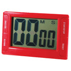 Ashley Productions Big Red Digital Timer 3.75" x 2.5" with Magnetic Backing and Stand - 2 Pack-Magnet & stand on back