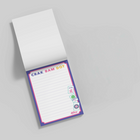 Hilroy Mahjong Chunky Notepad - 4" W x 6" H - Lined - 160 Sheets - White-80 gsm strong premium paper