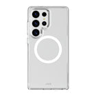 AXS Crystal Shield D3O MagSafe Compatible Case for Samsung Galaxy S25 Ultra - Clear-Raised bezel maximizes the protection of your screen