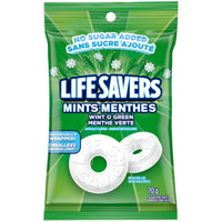 LifeSavers Wint-O-Green Mints - 70g Bag - No Sugar Added-Shareable treat