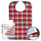 BIOS Living Clothing Protector - Red Plaid-Size: 30" x 17“ / 76 cm x 43 cm