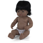 Miniland 15" Hispanic Girl Baby Doll-For ages 10 months and up