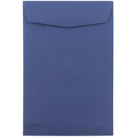 JAM Paper 6" x 9" Open End Envelopes, Presidential Blue, 100 Pack (363913003f)-6" x 9"